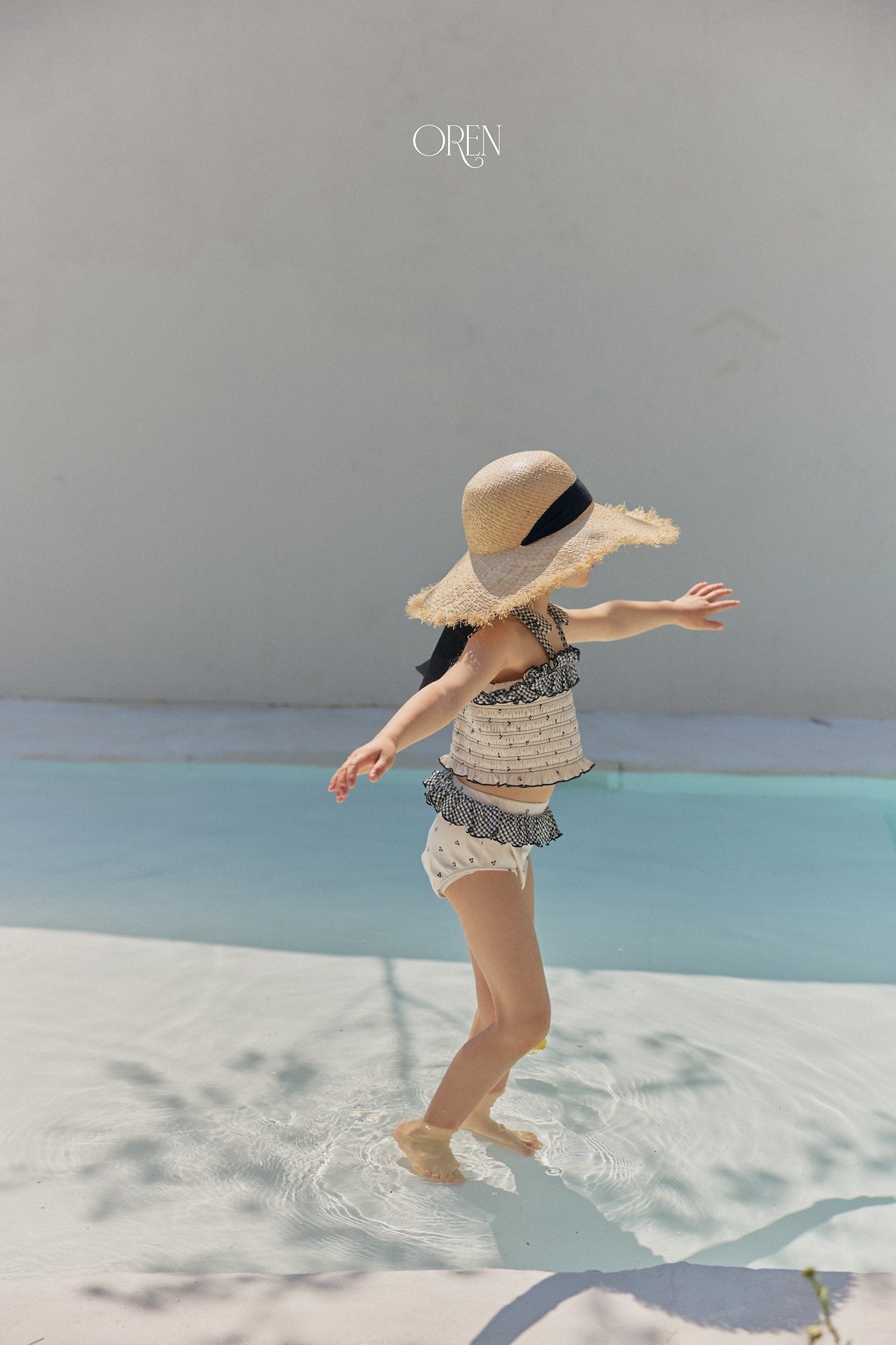 ［OREN］Rochelle cherry swim wear