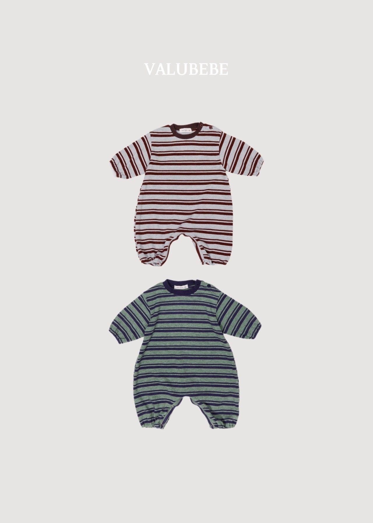 ［valubebe］Holly stripe jumpsuit