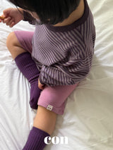 ［con］Half color leggings