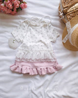 ［Bonaloi］Momo frill skirt