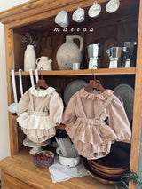 ［marron］Susu lace check bloomer