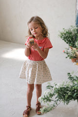 ［FLO］Puppy frill tee