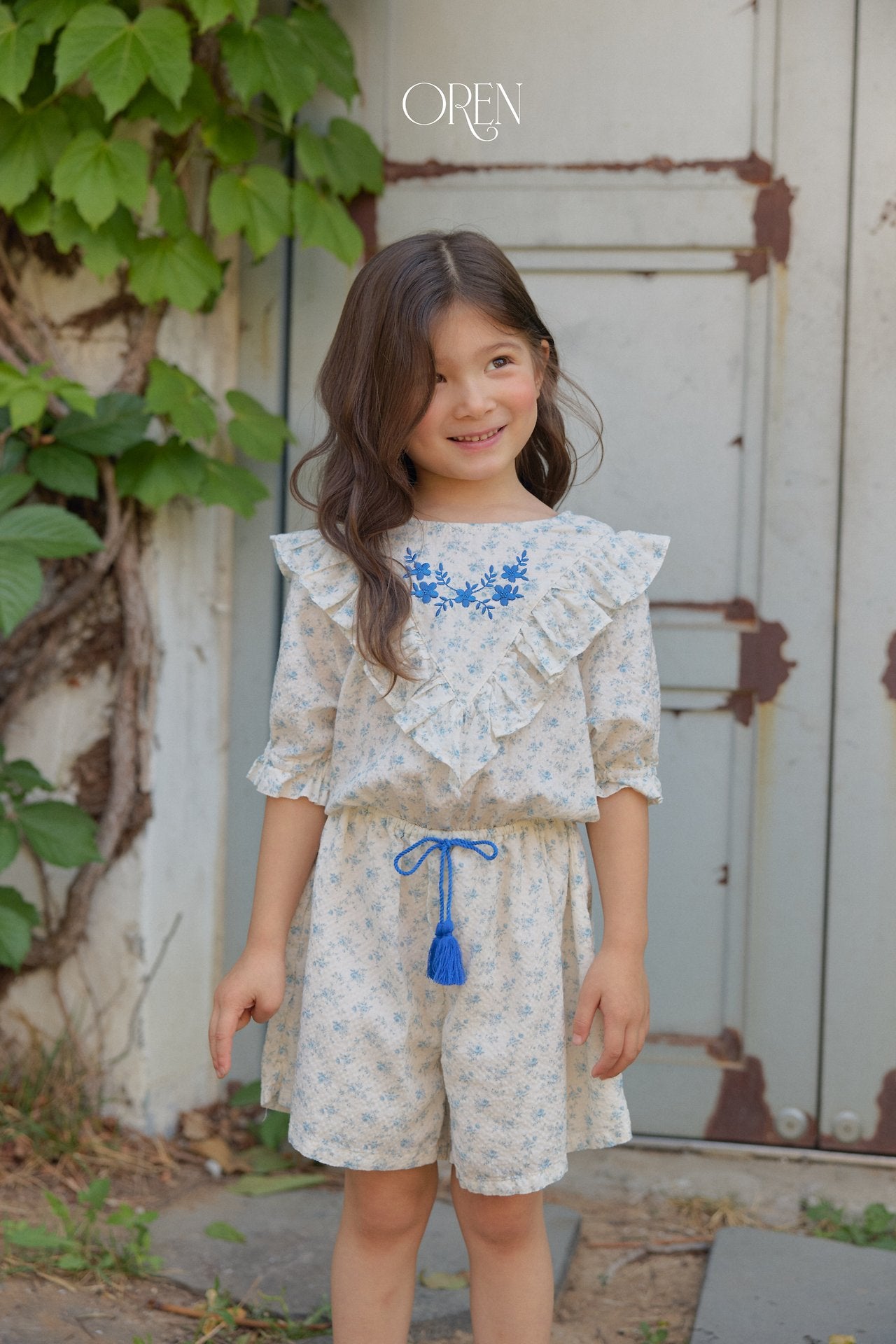 ［OREN］Leina tassel jump suit