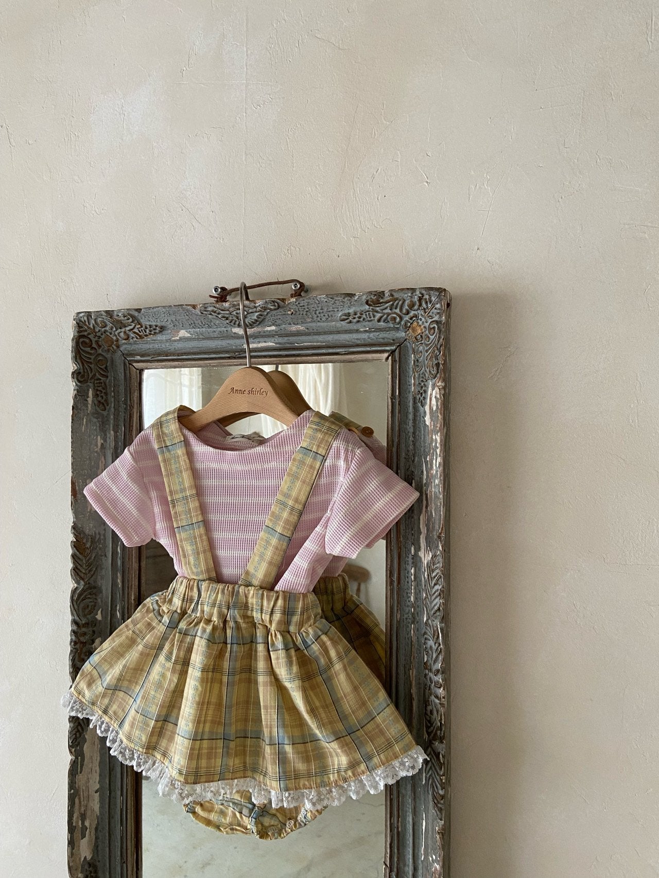［Anne shirley］Candy stripe tee