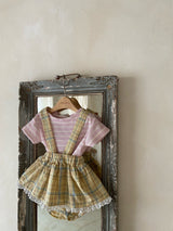 ［Anne shirley］Candy stripe tee