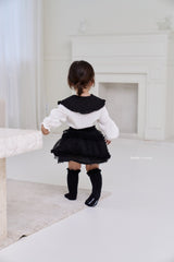 ［bebenine］Nine Frill Knee Socks