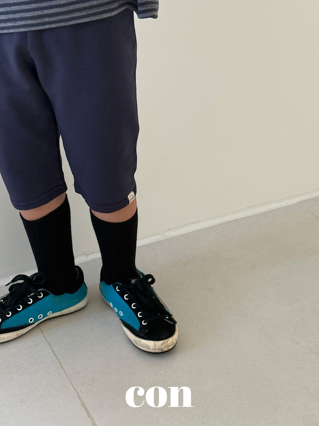 ［con］Half color leggings
