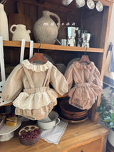 ［marron］Susu lace check bloomer