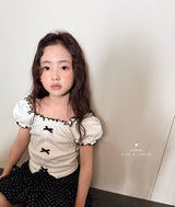 ［comma］Dot balloon skirt