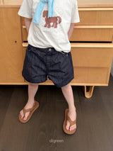 ［digreen］Diver shorts denim