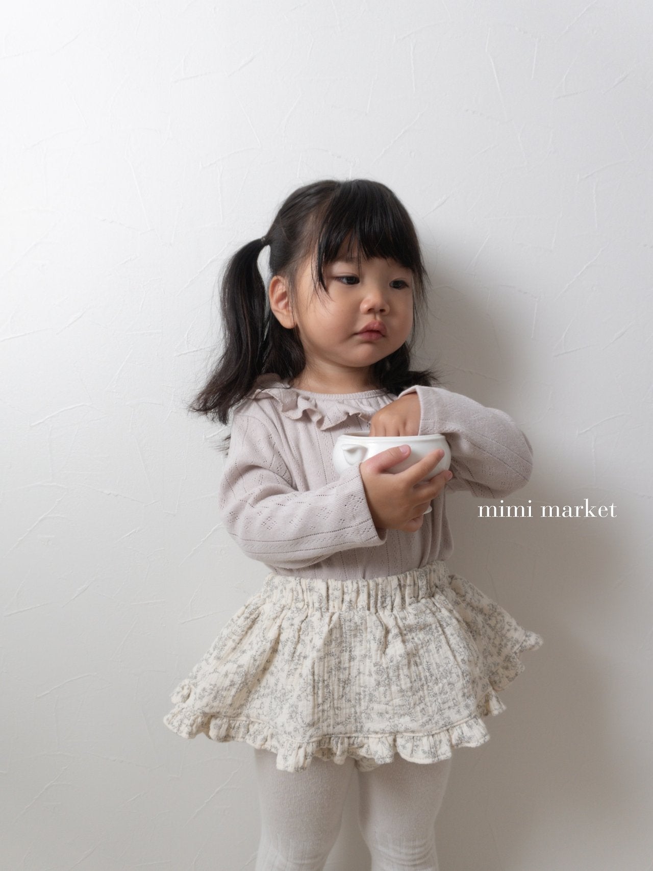 ［mimi market］Winter collar tops