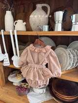 ［marron］Susu lace check bloomer