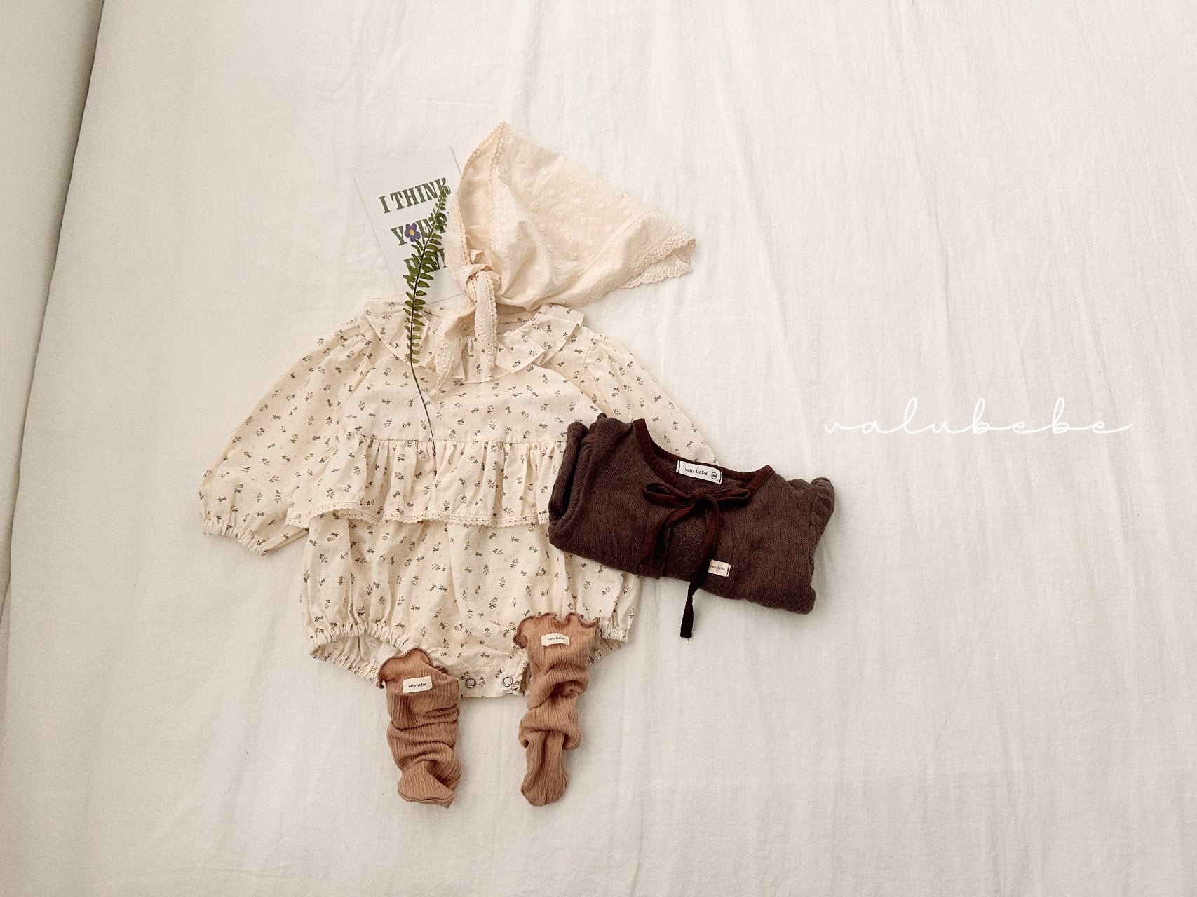［valubebe］Polet flower rompers (baby)