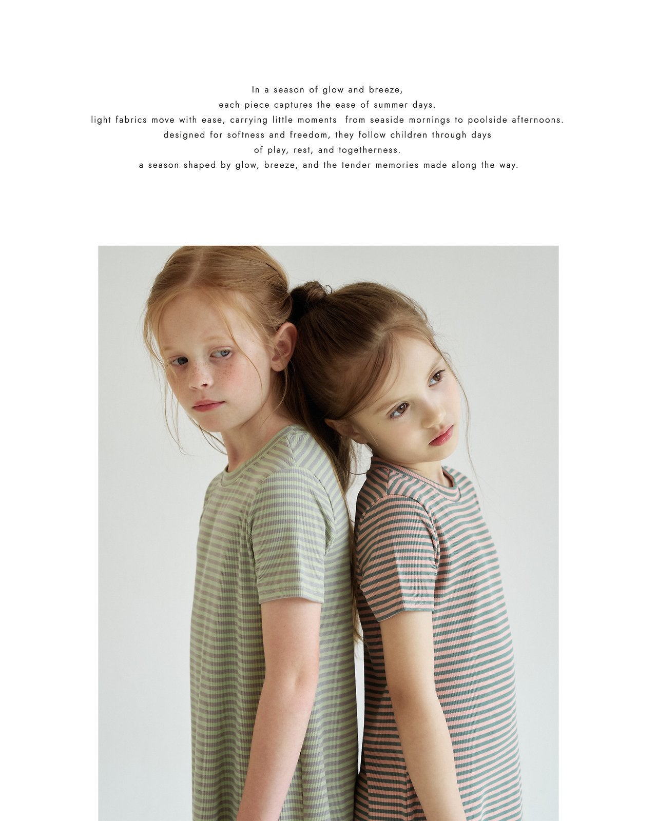 ［ROSETTE］Kiki stripe one-piece