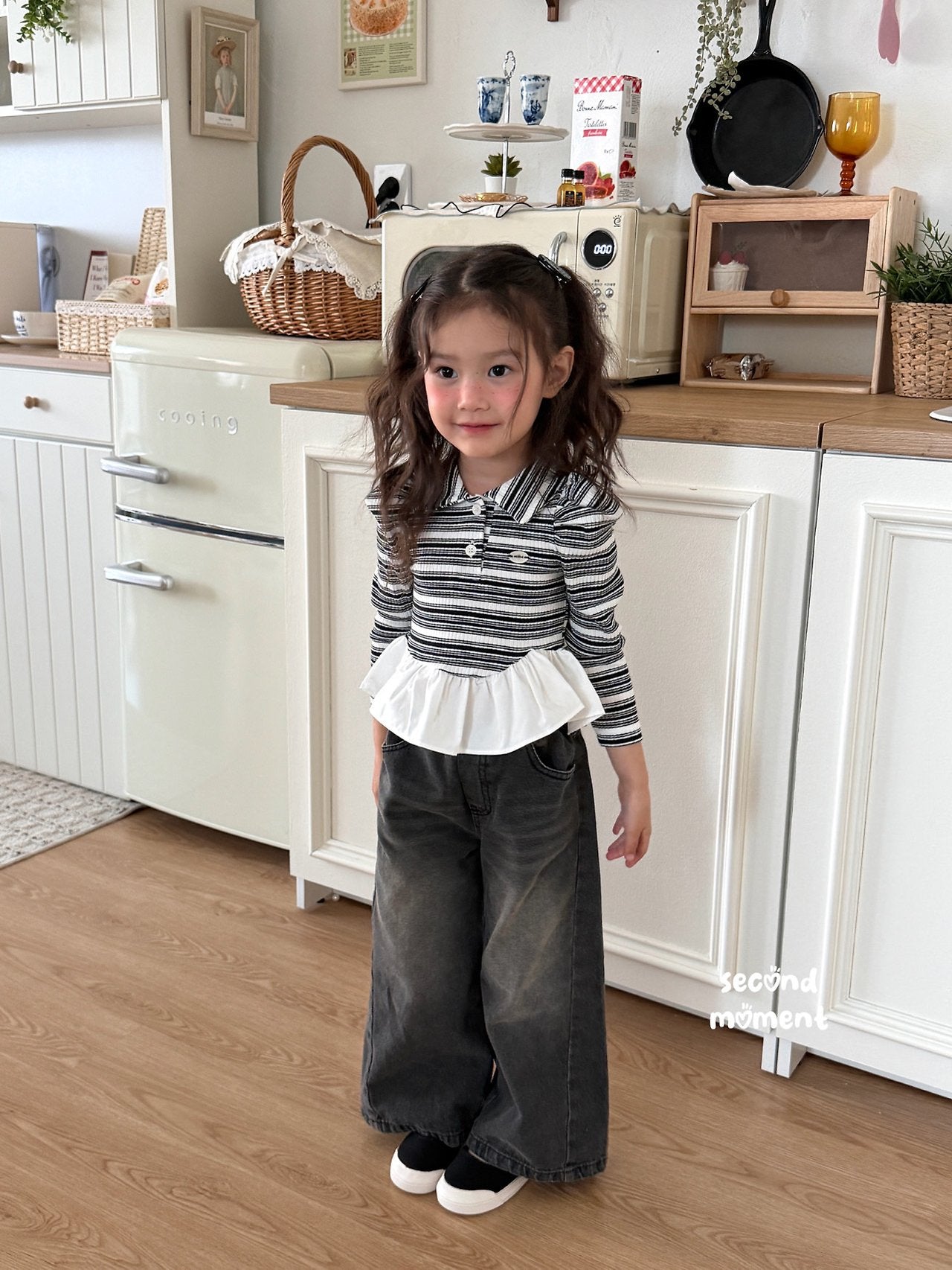 ［second moment］Muse denim pants