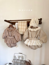 ［marron］Susu lace check bloomer