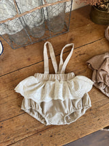 ［marron］Susu lace check bloomer