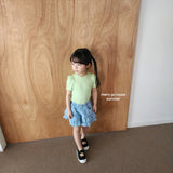［merry go round］Rib mellow tops