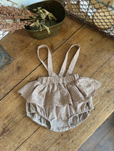 ［marron］Susu lace check bloomer