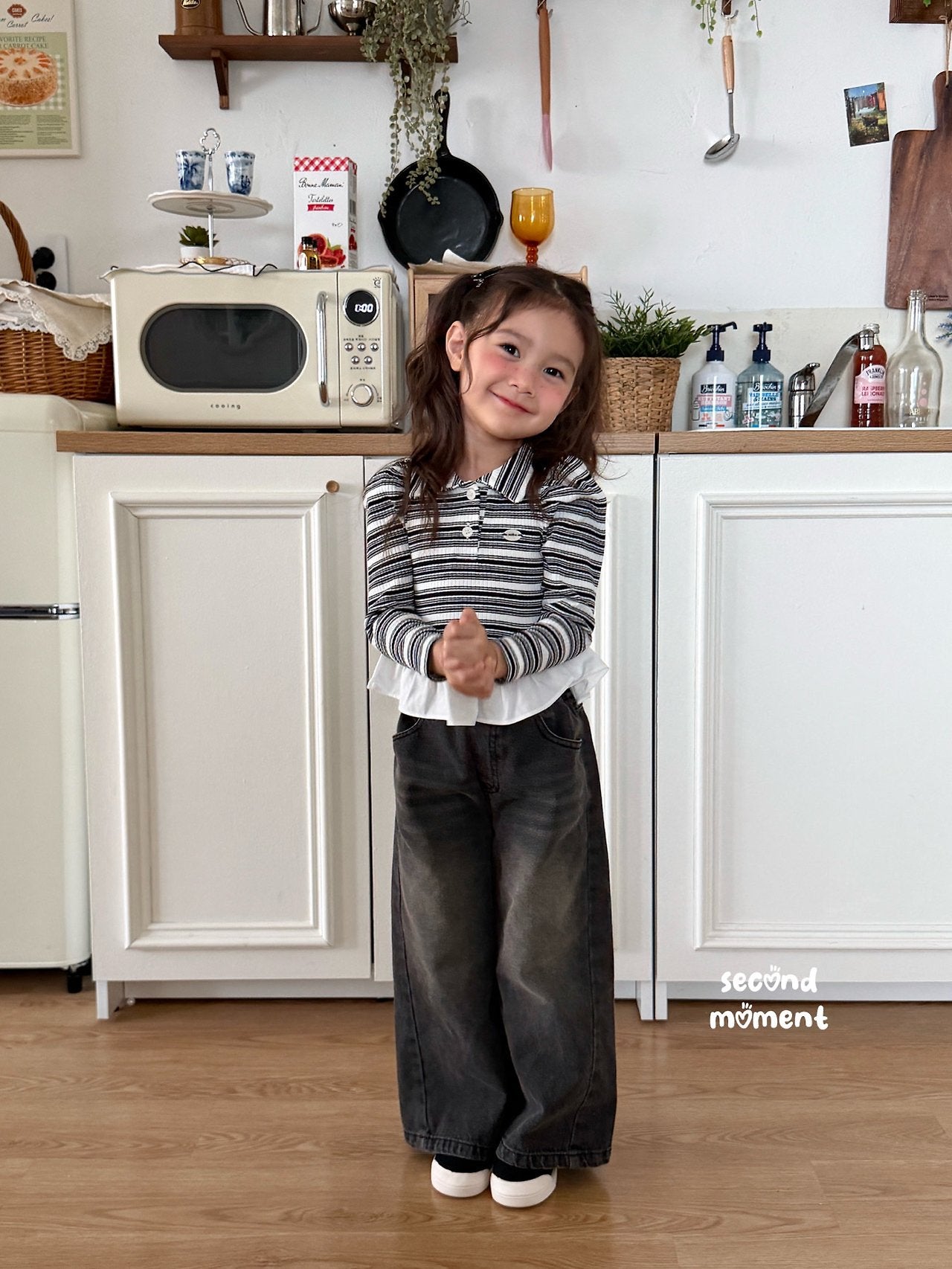 ［second moment］Muse denim pants