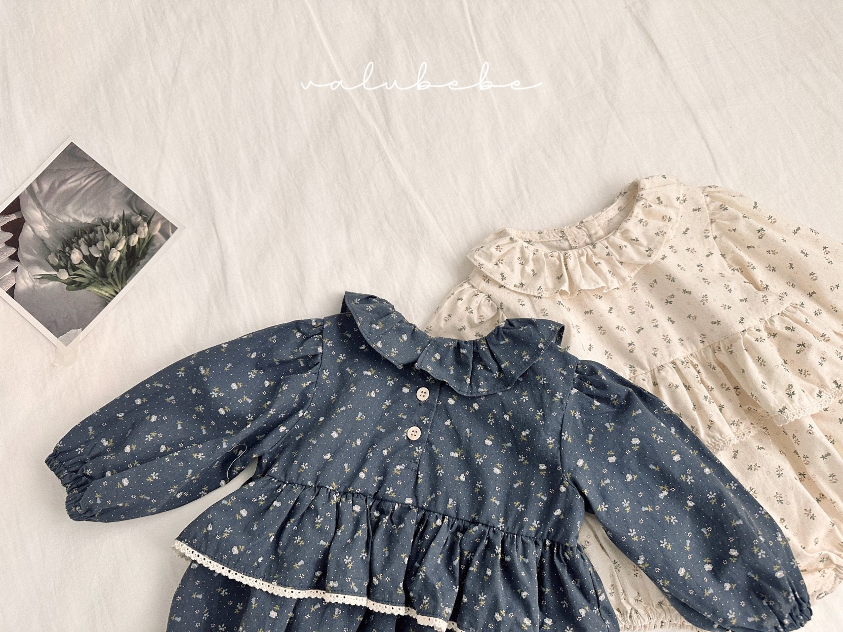 ［valubebe］Polet flower rompers (baby)