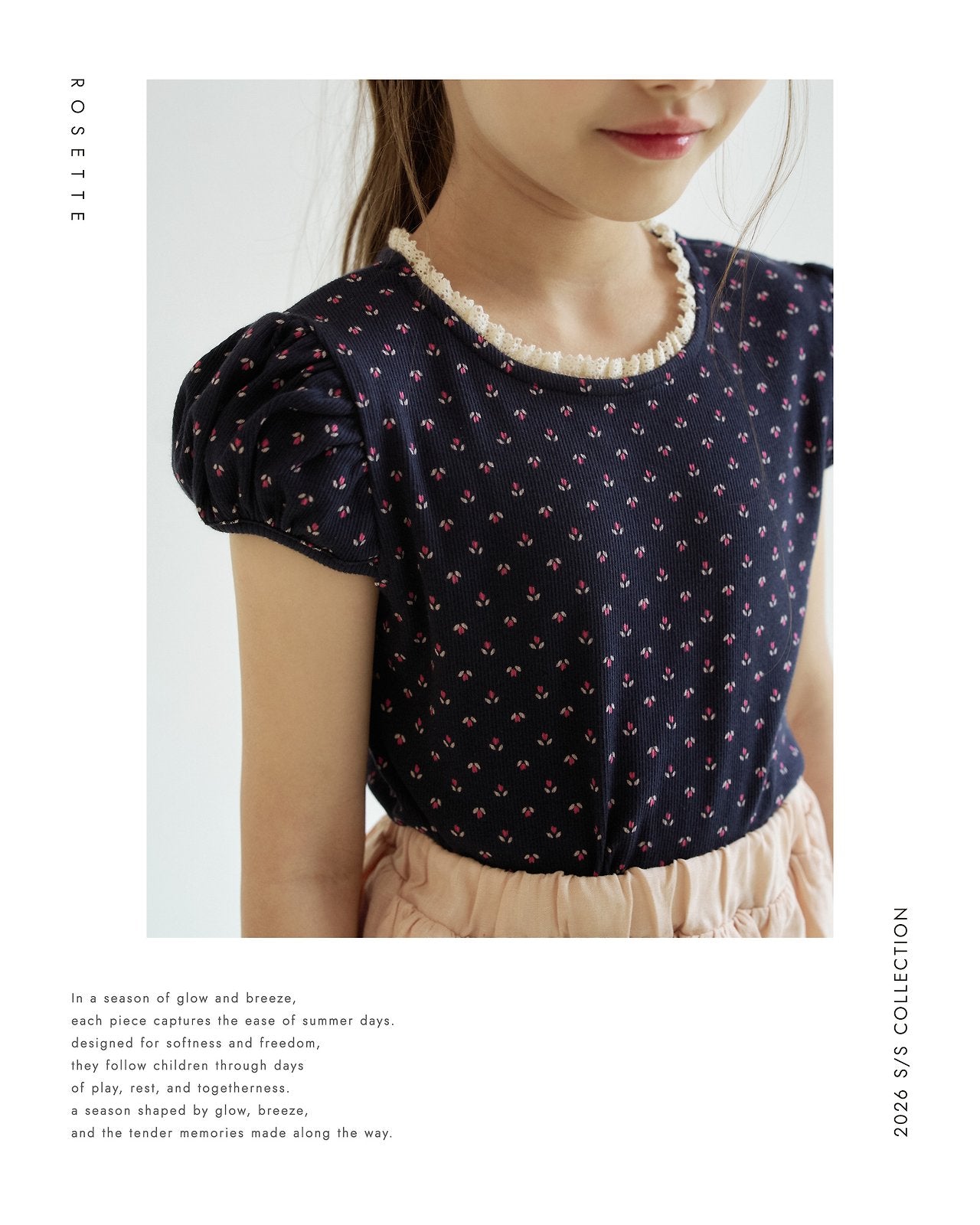 ［ROSETTE］Tulip puff tee