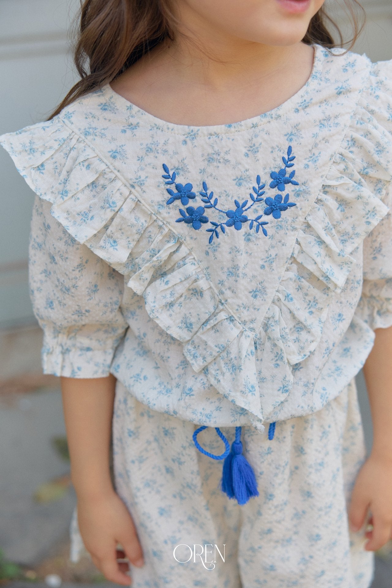 ［OREN］Leina tassel jump suit