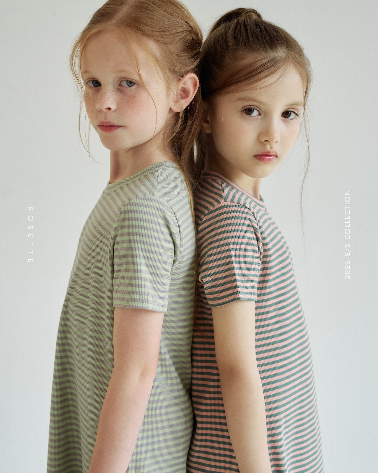 ［ROSETTE］Kiki stripe one-piece