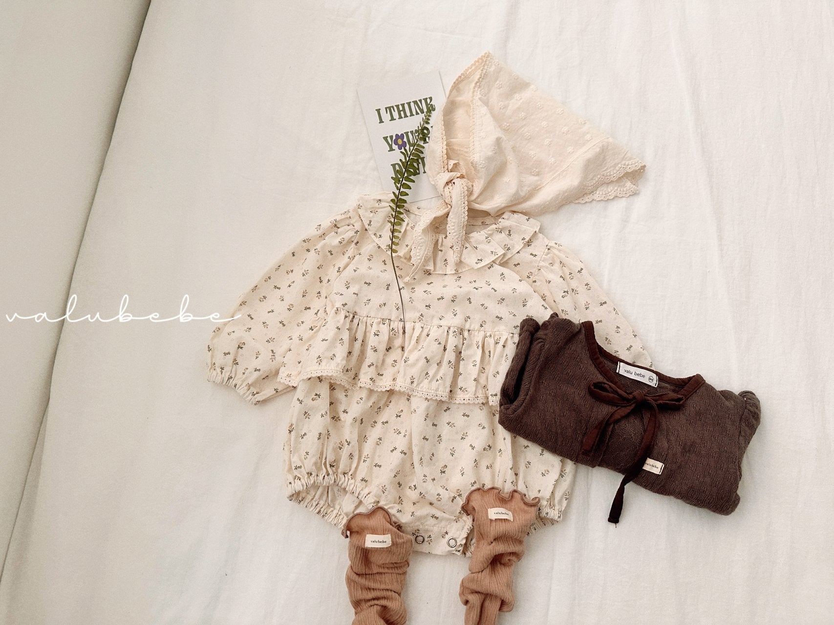 ［valubebe］Polet flower rompers (baby)
