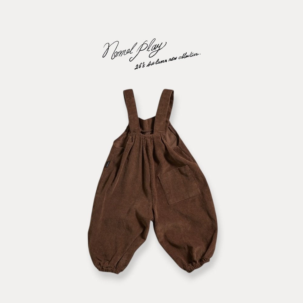 ［normalplay］Cookie Corduroy Overalls