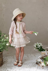 ［FLO］Marceau lace straw hat