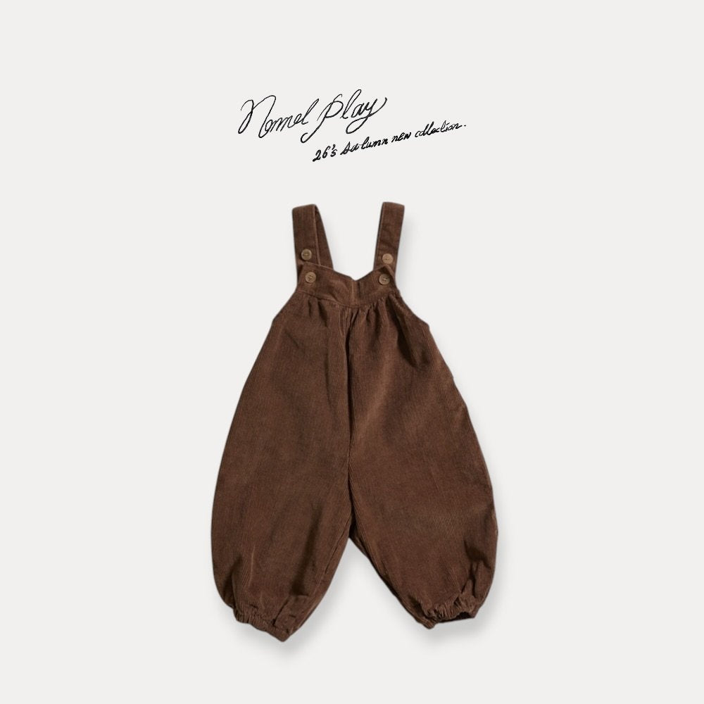 ［normalplay］Cookie Corduroy Overalls