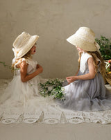 ［FLO］Marceau lace straw hat