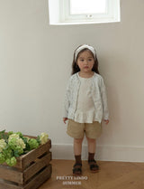 ［LINDO］Flower frill tops