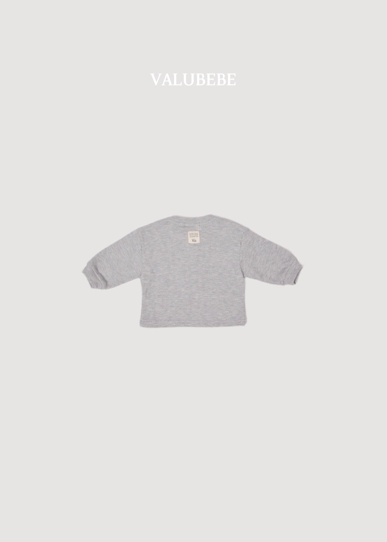［valubebe］ Mini waffle button tops