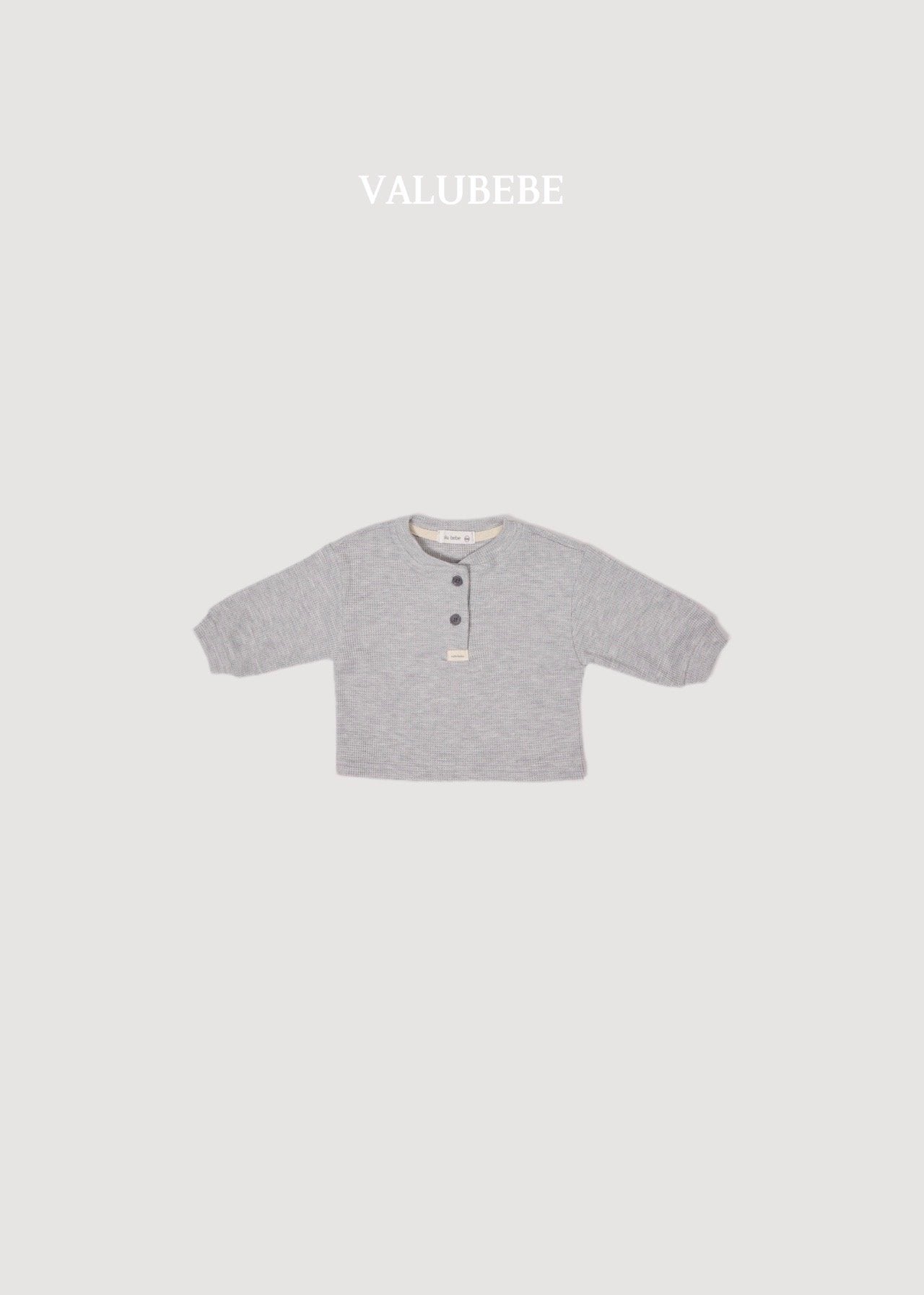 ［valubebe］ Mini waffle button tops
