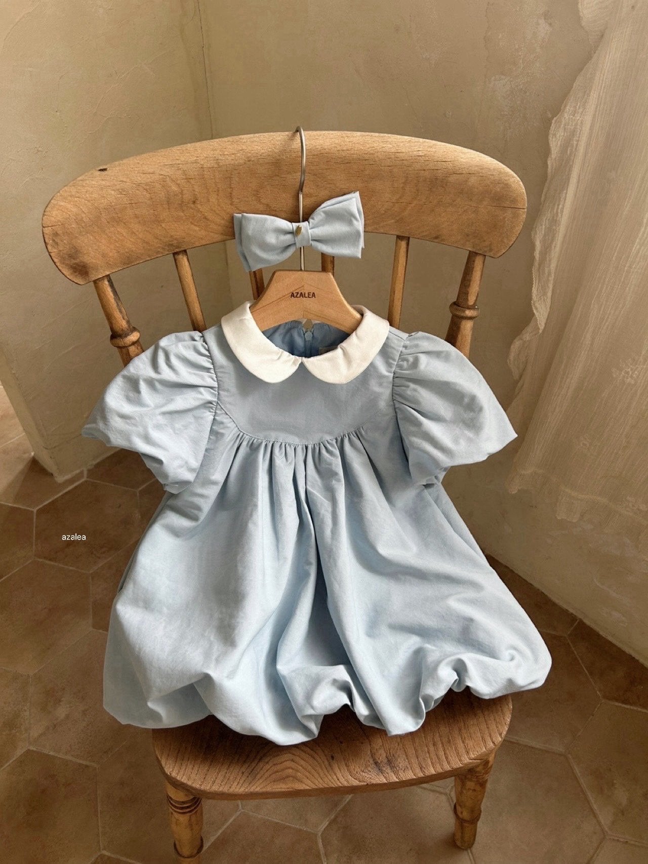 ［azalea］Rose collar one-piece (kids)