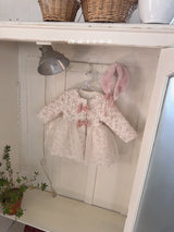 ［marron］Rose ribbon tutu coat