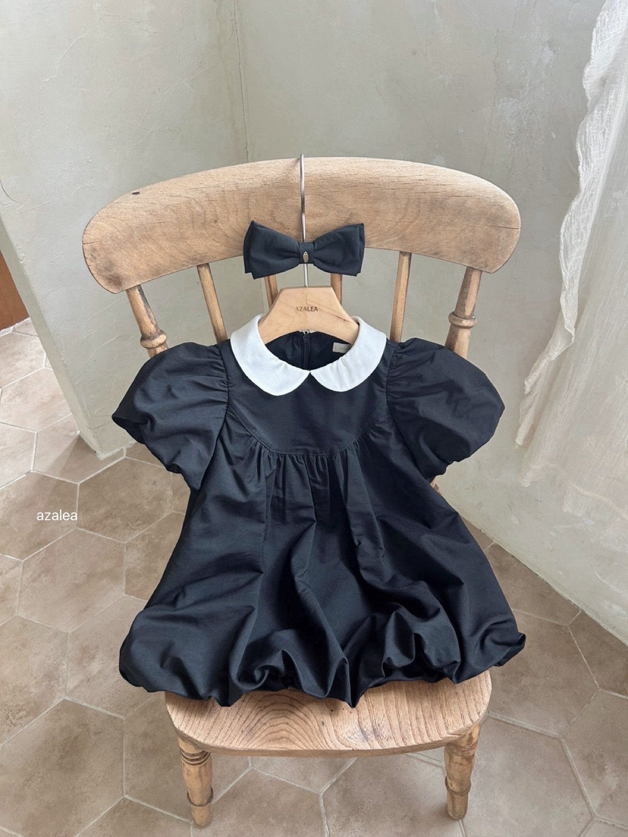 ［azalea］Rose collar one-piece (kids)