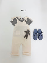 ［puipui］Music stripe tee