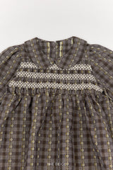 ［The beige］Smock Dress