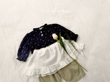［valubebe］Frill layered apron skirt (baby)