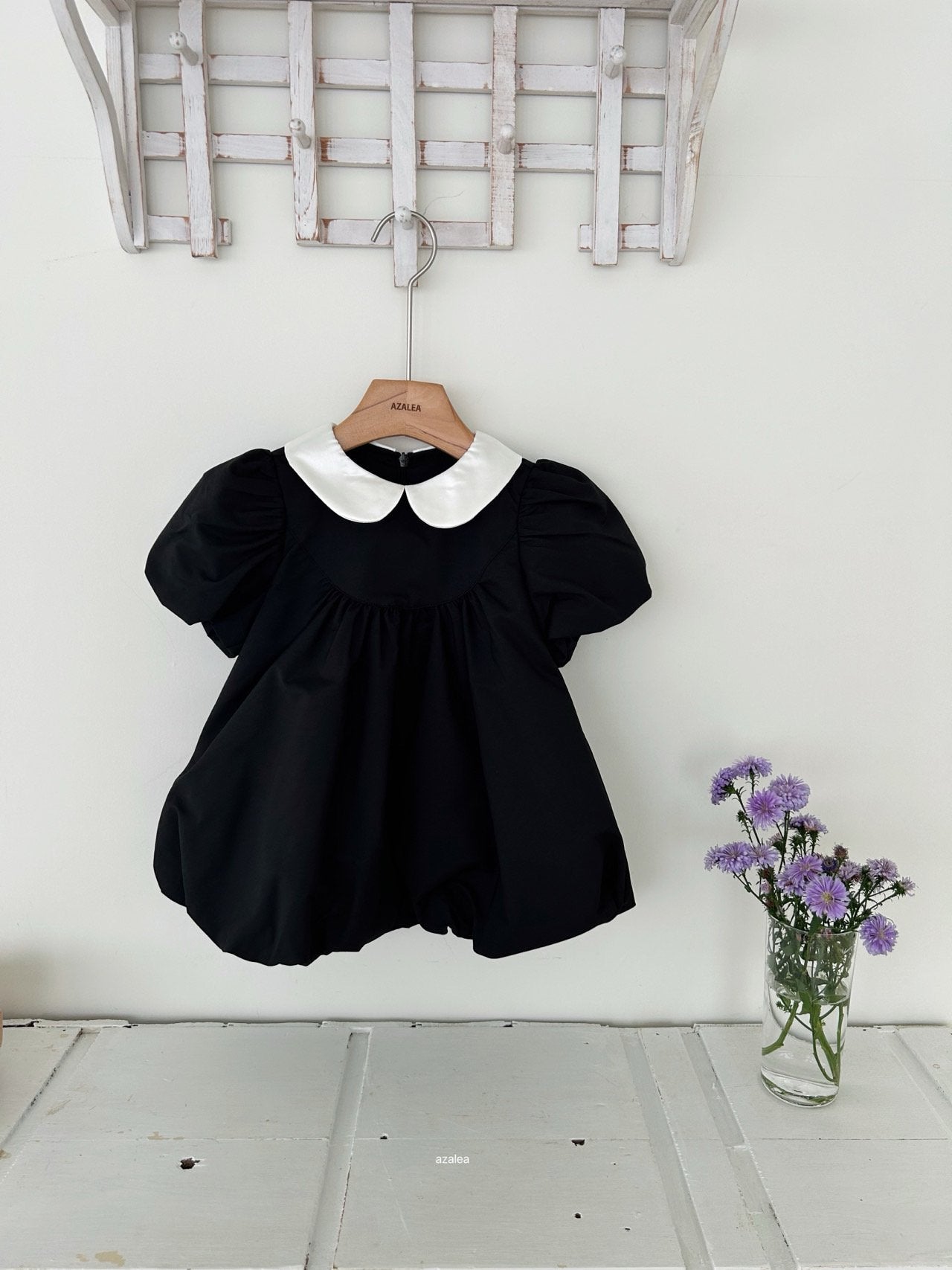 ［azalea］Rose collar one-piece (kids)