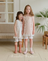 ［Bonaloi］Mellow ribbon one-piece