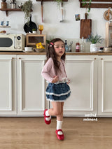 ［second moment］Smoodie cardigan & camisole set