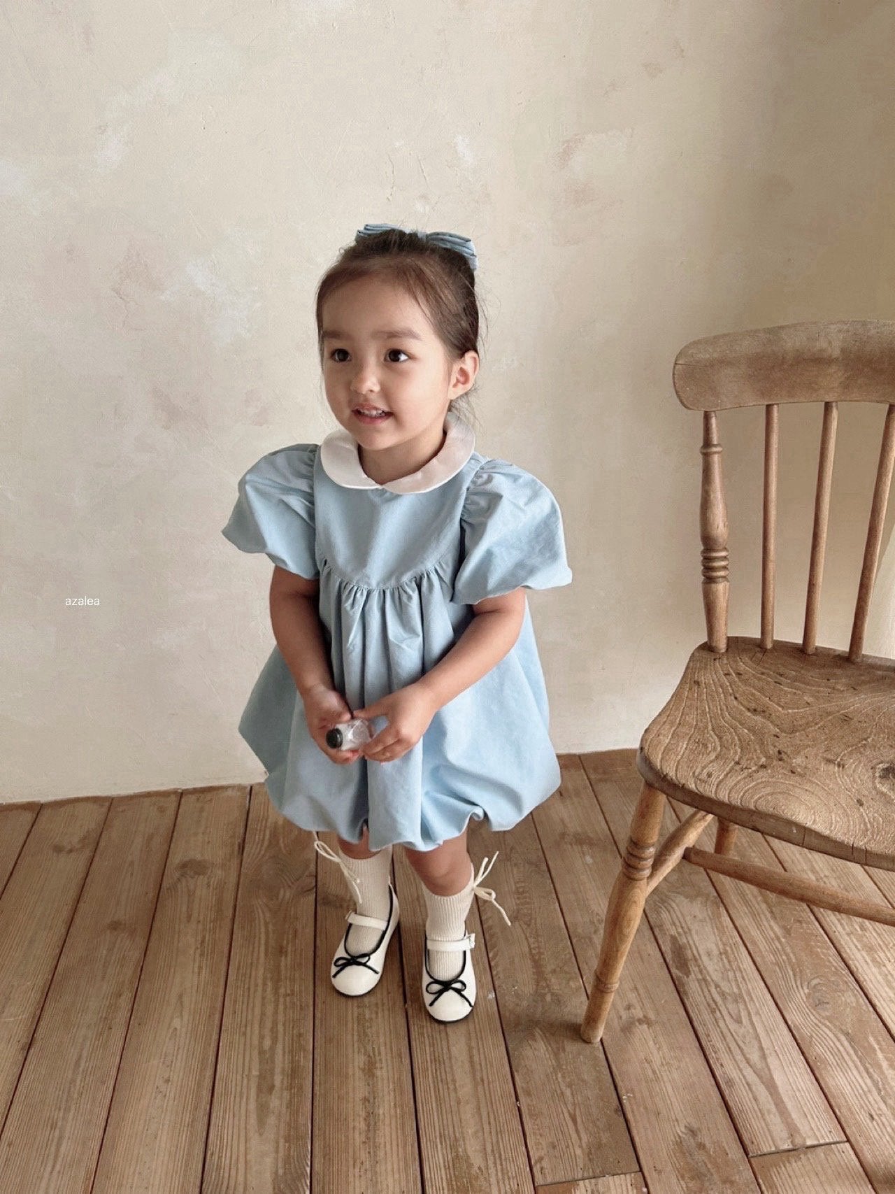 ［azalea］Rose collar one-piece (kids)