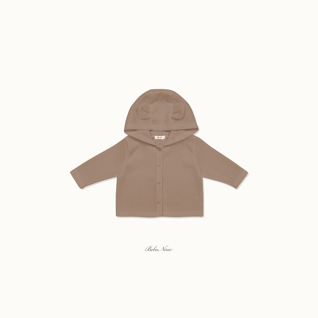 ［bebenine］Cookie Bear Cardigan