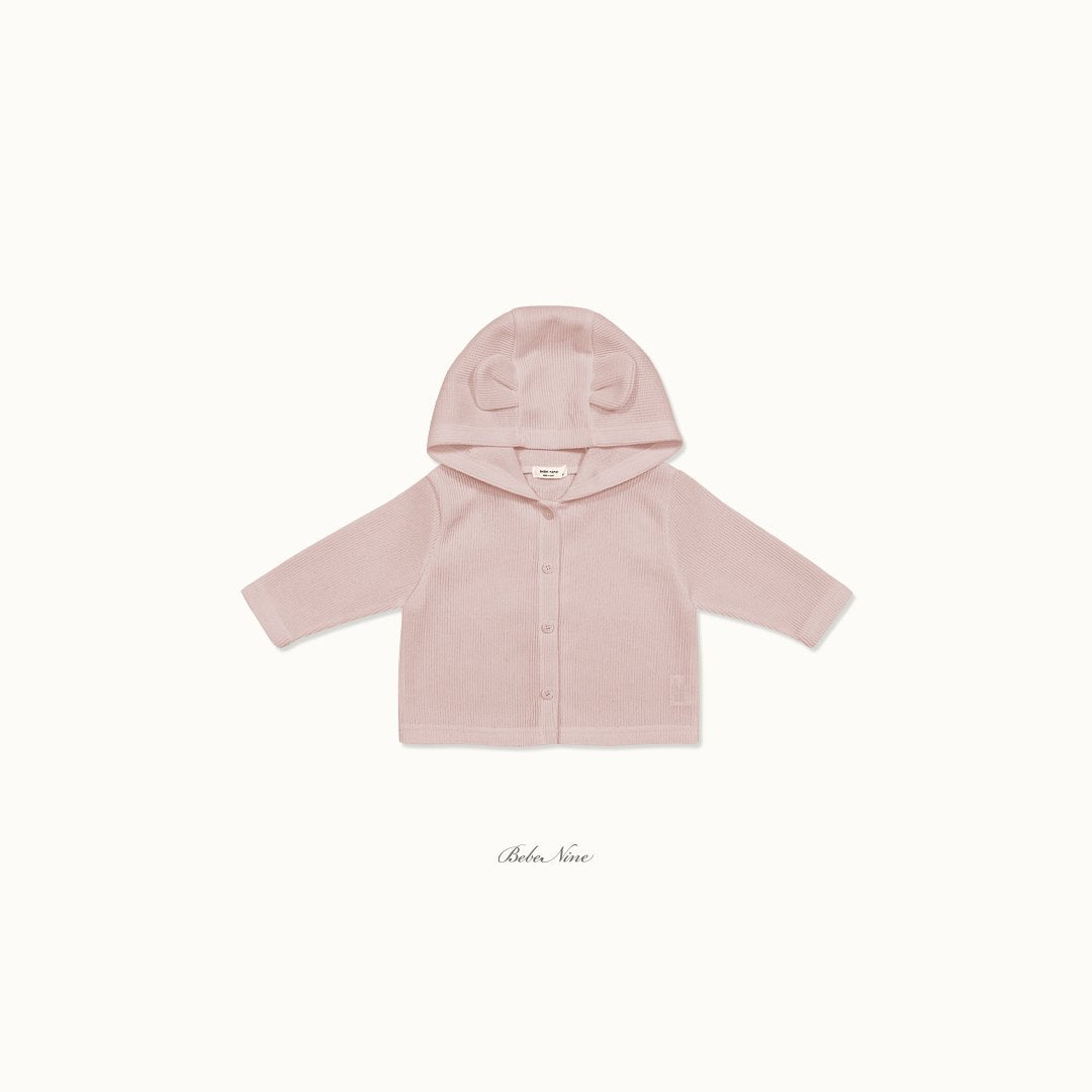 ［bebenine］Cookie Bear Cardigan