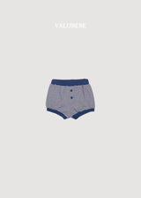 ［valubebe］Bonbon button stripe shorts