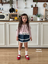 ［second moment］Smoodie cardigan & camisole set